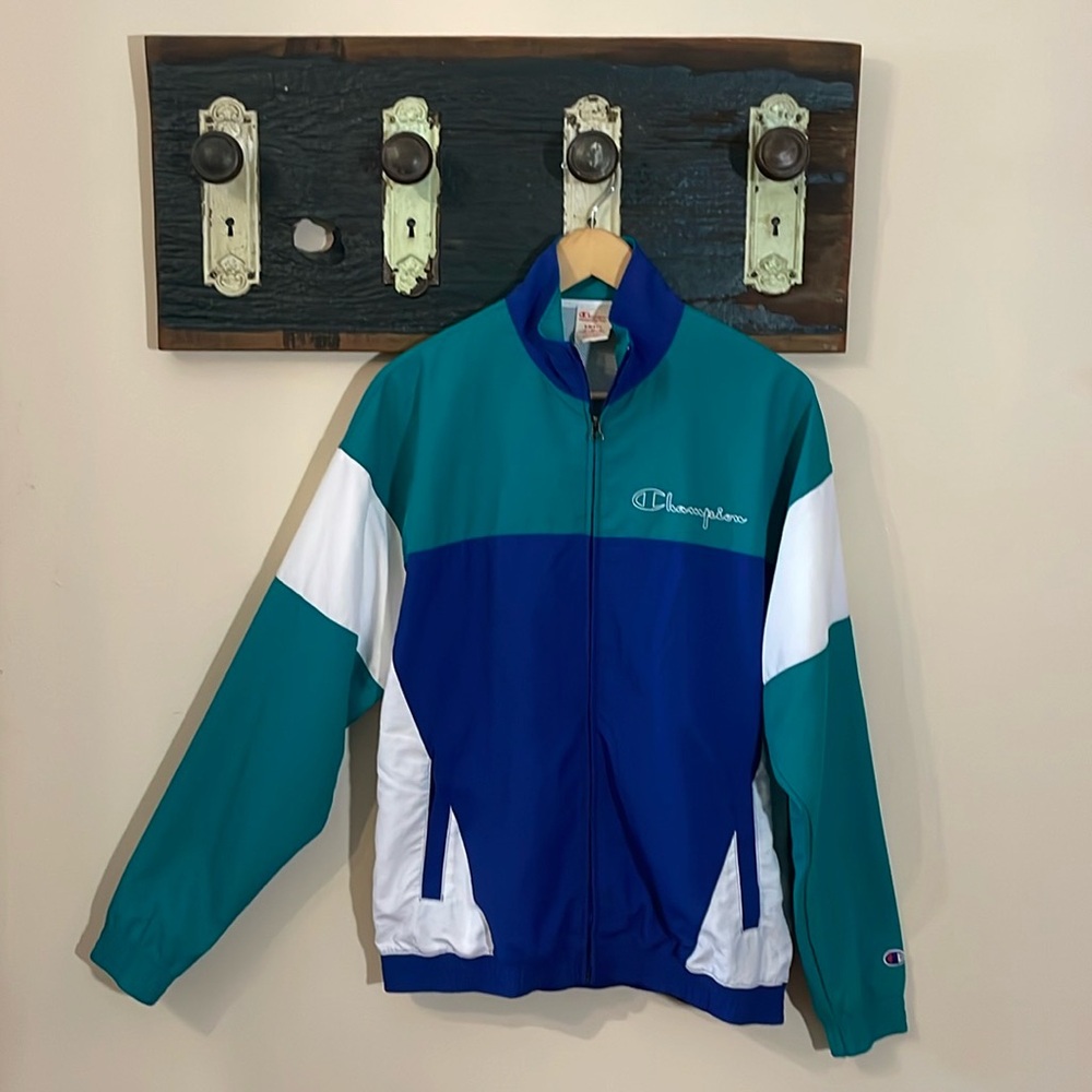 Champion Reverse Weave Colour Block Windbreaker J… - image 7